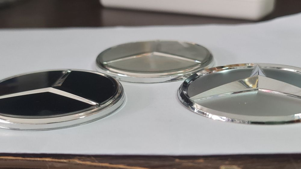 Емблема за волан Airbag на Мерцедес 3d и стъклена