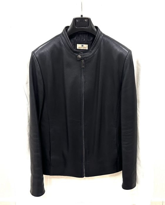 Мужская кожаная куртка.