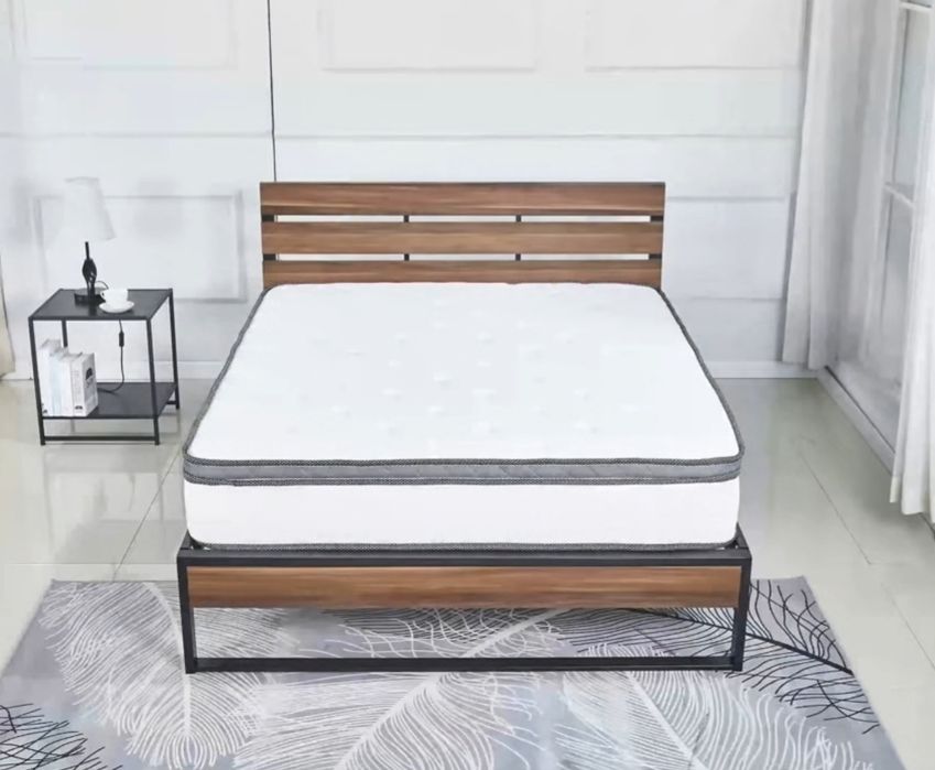 Хайтек кровать ИЗАБЕЛЛА, Металлическая двуспальная кровать