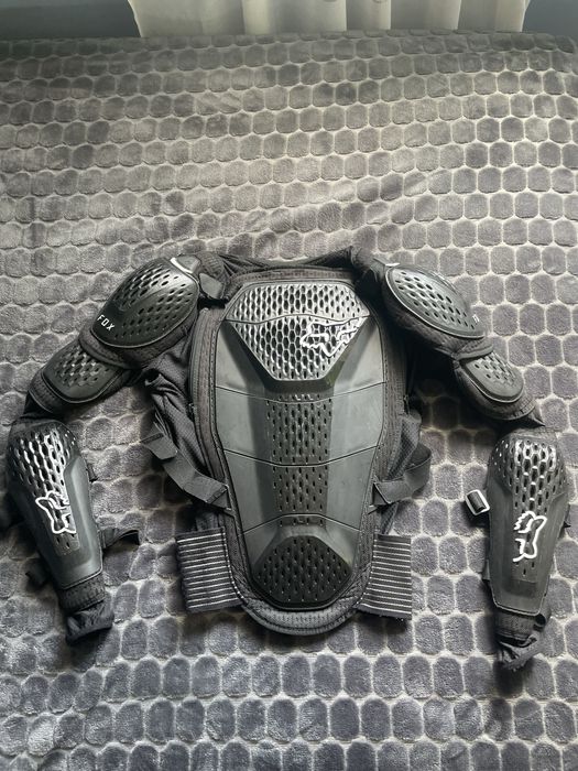 Мотокрос ризница FOX TITAN SPORT BLACK