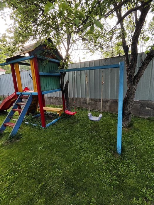 Продам горка качеля в сад! Б/У 50.000