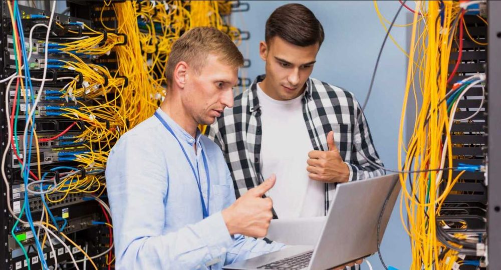 Прокладка и настройка сети для офиса и производства
