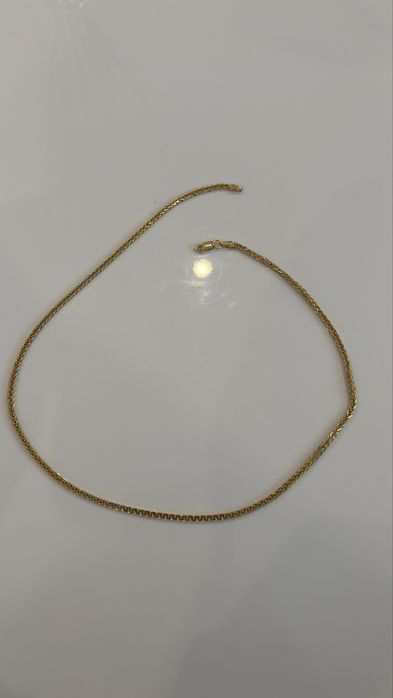 Lanț aur galben 14k nou. Greutate:3.40g, Lungime:40cm, Grosime:2mm
