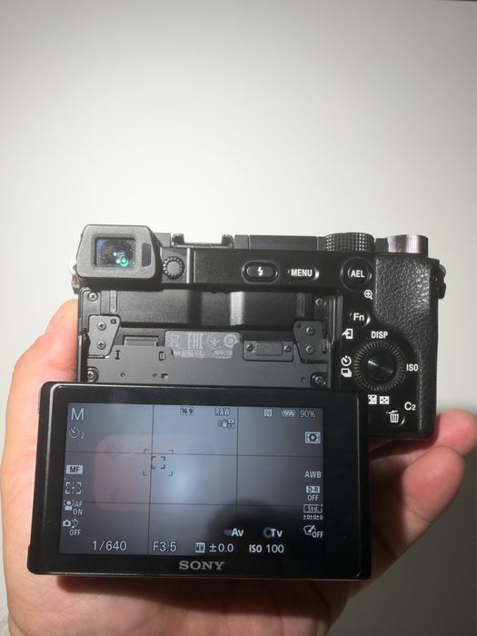 Sony a6100 + obiective + cage + grip