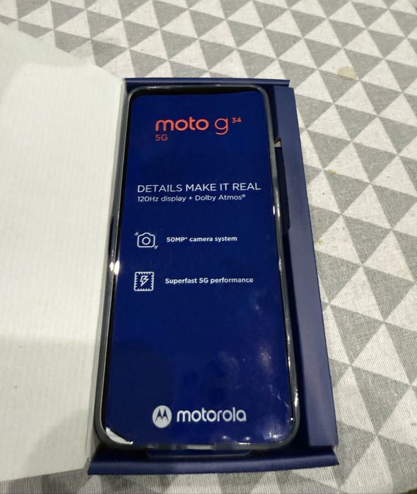 Motorola G34 128GB Charcoal Black