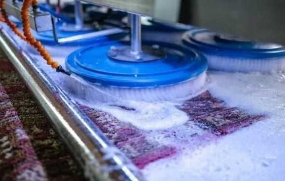 Стирка  ковров Гилам ювиш. Туркия техналогияси енди Навоийда