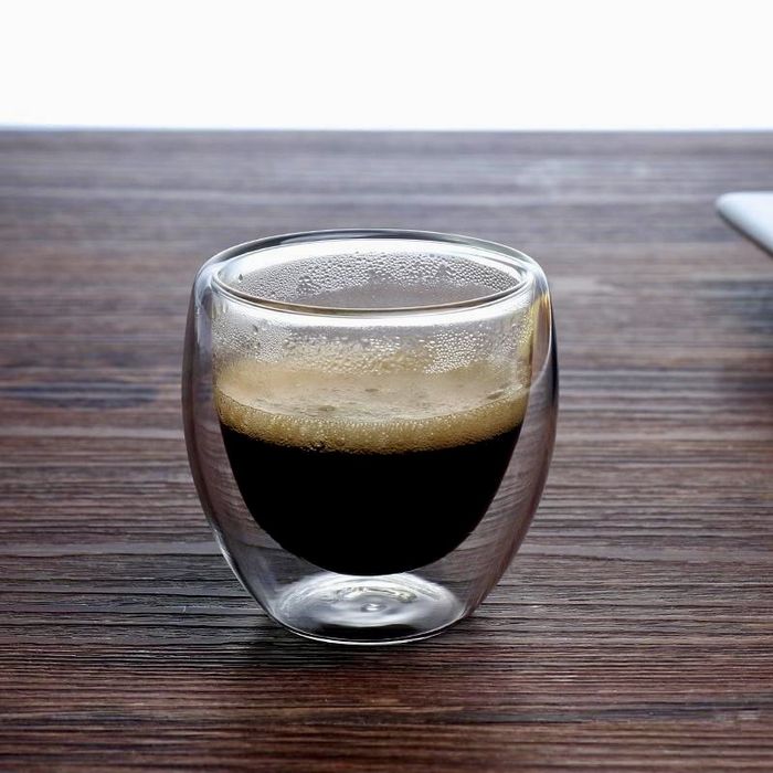 Комплект 6 броя двустенни чаши за кафе