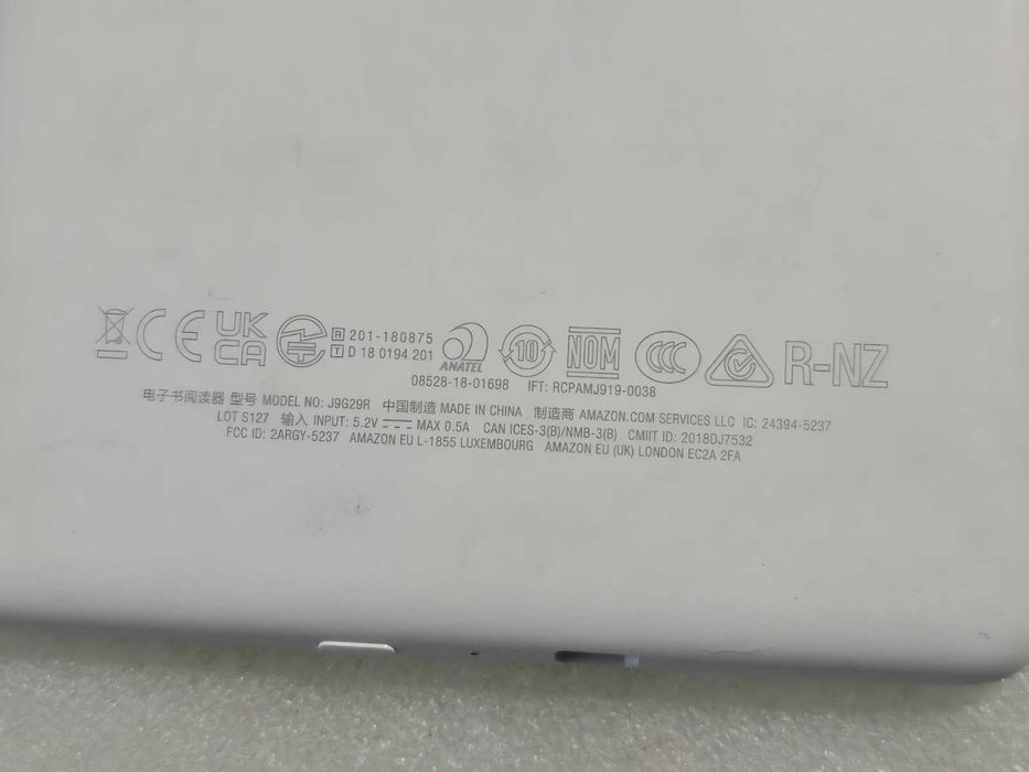 E-reader Amazon Kindle Touch 2019 J9G29R 6" 4Gb 10th Gen. iluminat