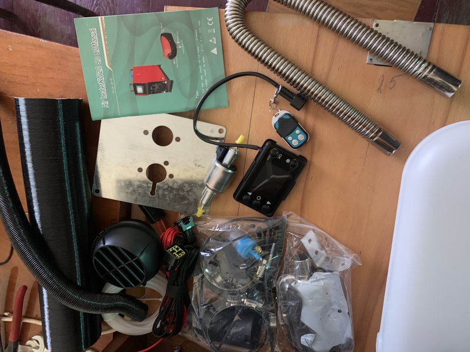 Sirocou tip webasto serocou 12v Vevor kit complet siricol si piese