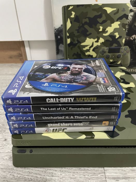 Playstation 4. Slim 1 tb идел