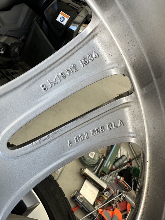 jante bmw f30 f34 f36 f31 5x120 anvelope 225 45 18 barum top