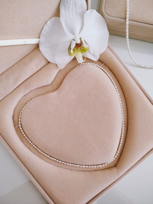 Colier NOU perle naturale de apa dulce.
Dimen