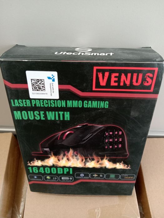 Mouse Gaming cu Fir Sigilat - UtechSmart Venus MMO