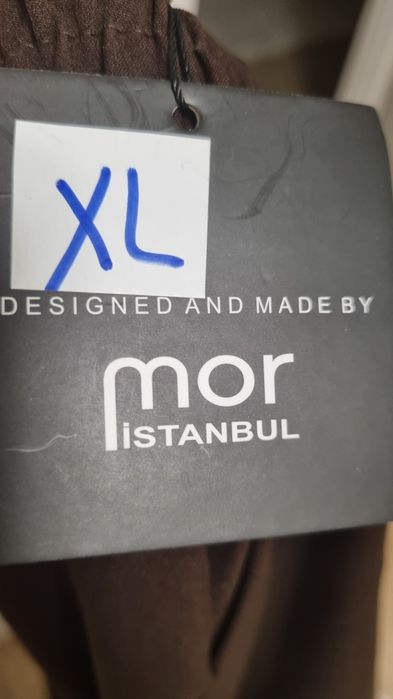 Pantalon evazat maro cafea xl