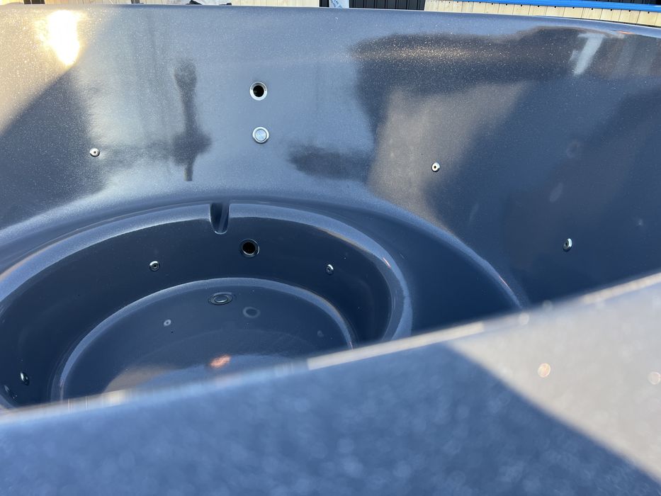 Ciubar Lux din fibra de sticla - Gri Perlat 8-10PRS/225cm Diametru/tub