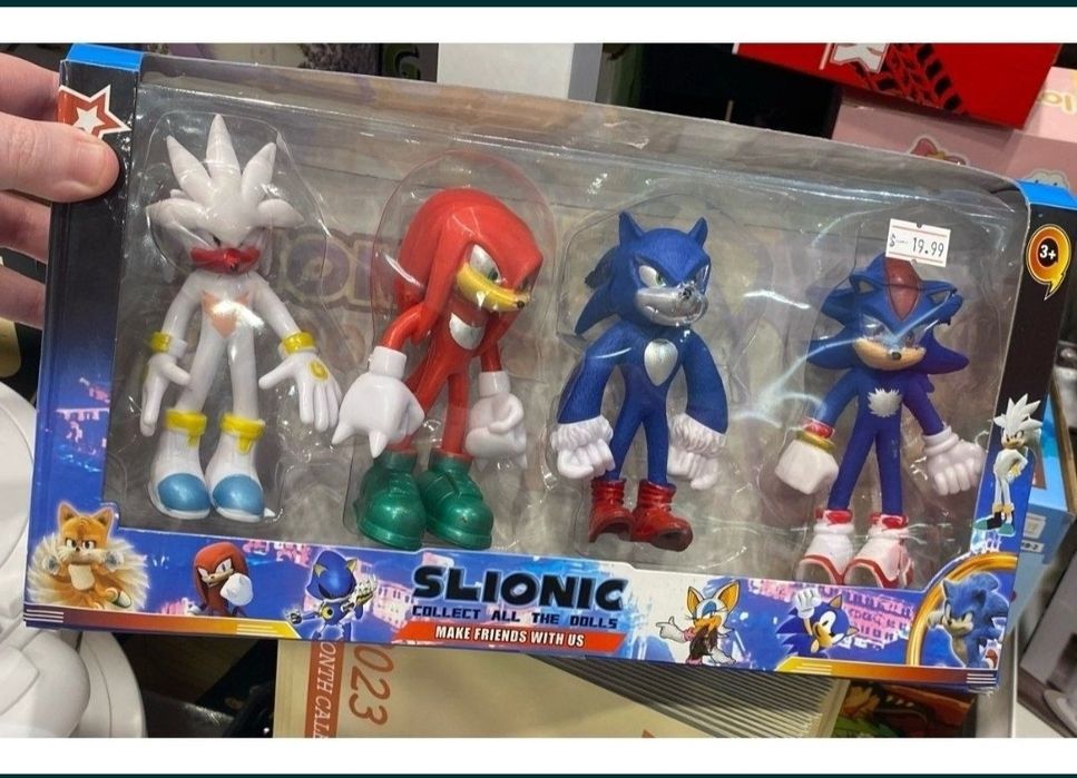 SONIC главных героев уникальные фигурки