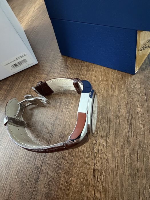 Christophe Duchamp Volcan CD7901-03 – хронограф, сапфир, 44 мм, пълен комплект