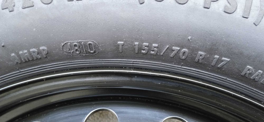 резервна гума патерица за Мерцедес Ауди БМВ 16, 17, 18, 19 и 20 цола