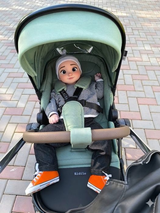 Коляска детская  трансформер.