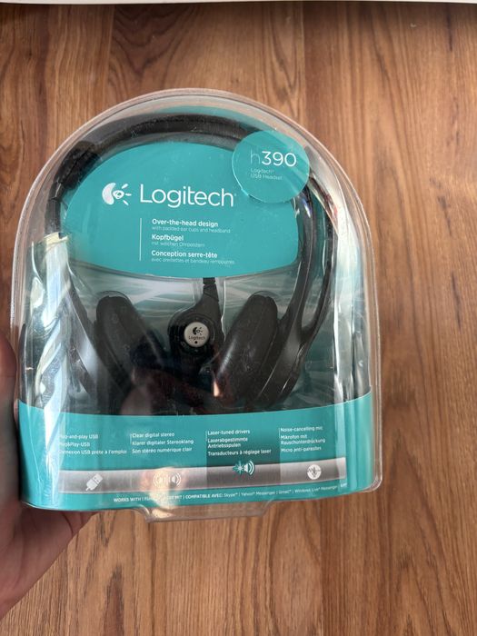 Наушники logitech h390
