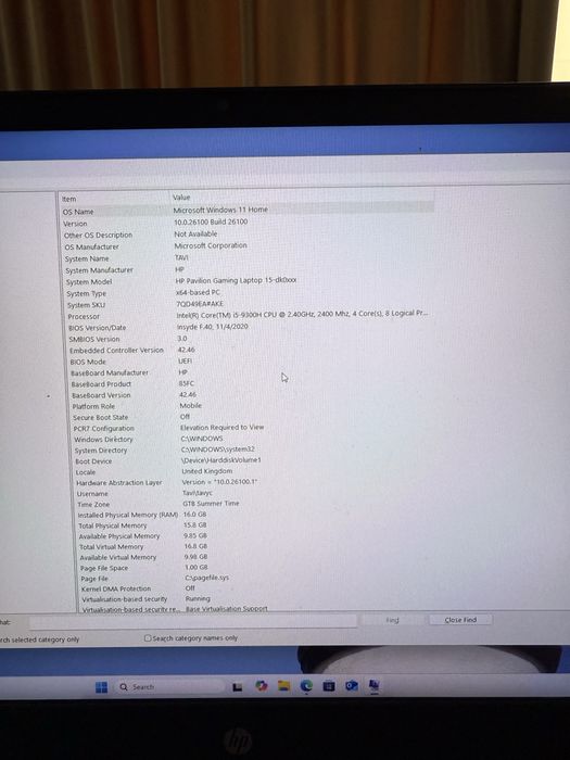 Laptop Gaming Hp Pavilion