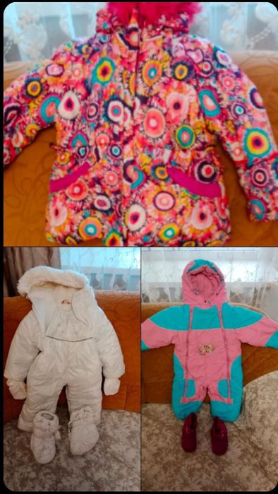 Продам детские вещи на девочку.