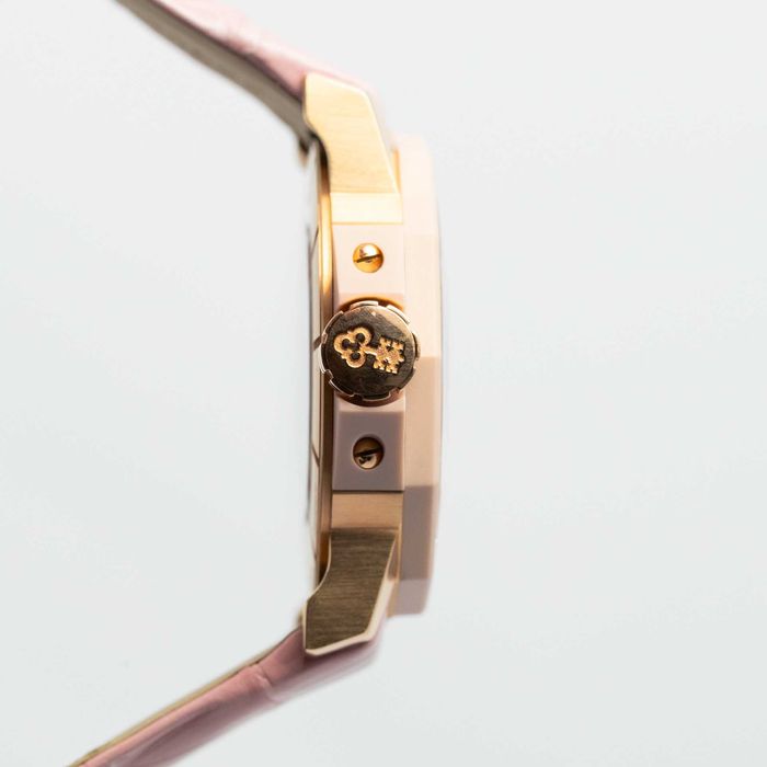 Corum Lady Admiral's Cup 40mm Diamond Rose Gold Pink MOP Dial