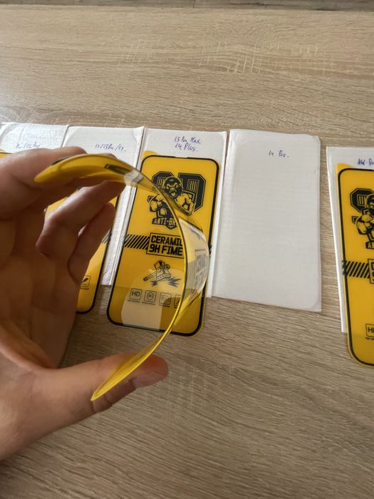 Folie sticla ceramic film iPhone 11, 12, 13, 14 Pro Max