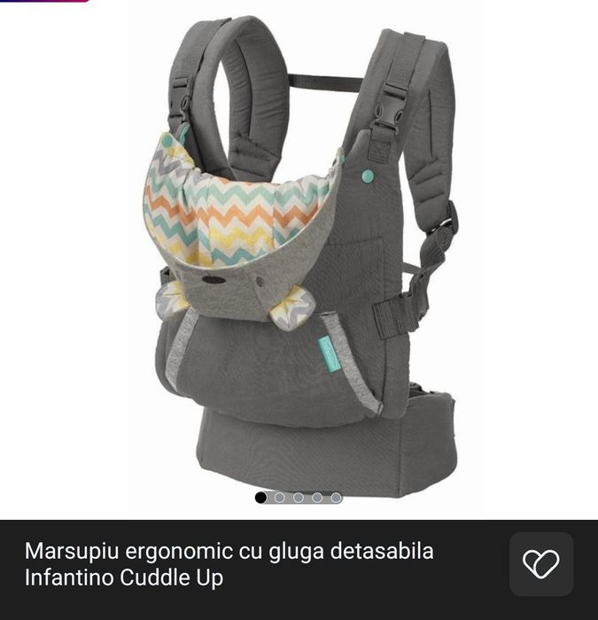 Marsupiu bebe  infantino