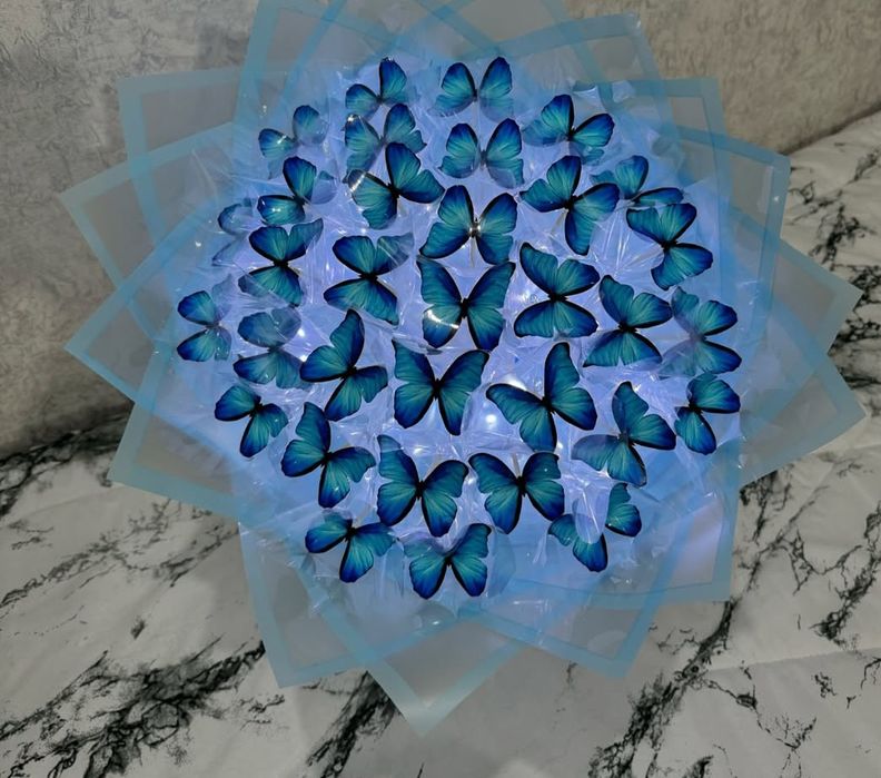 Букет из бабочек