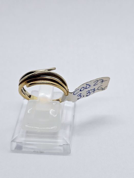 Vand inel dama din aur 14 k 3.37 g cod 27