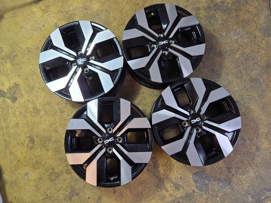 4 Jante Aliaj 4x100 16'' OEM Dacia Logan Dokker Sandero Jogger - MODEL 2026 / Renault Clio Captur 6.5J ET 45 !