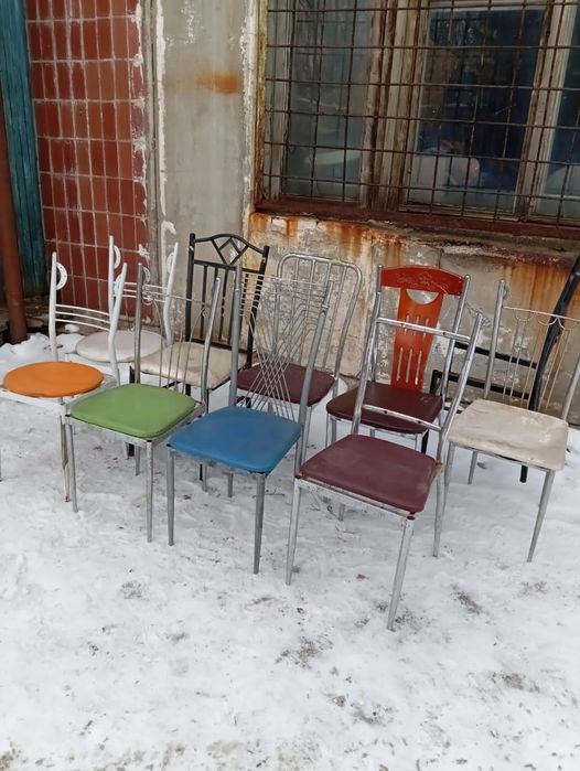 Стулья металлические