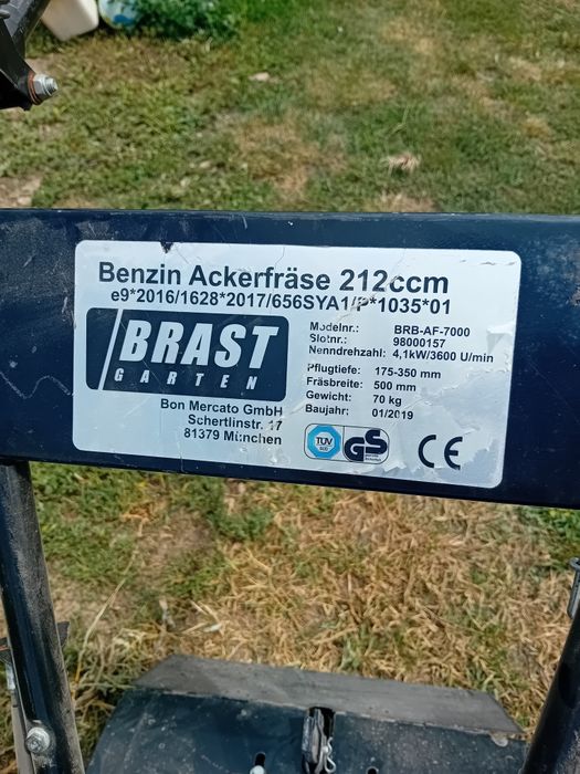 Motocultor  Brast