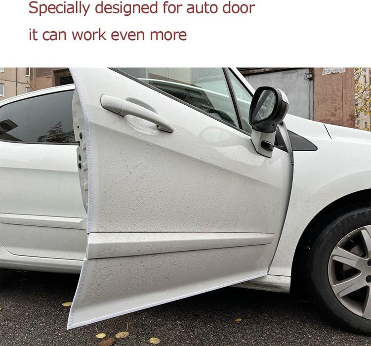 предпазна декоративна лайсна бяла протектор за врата врати авто ...