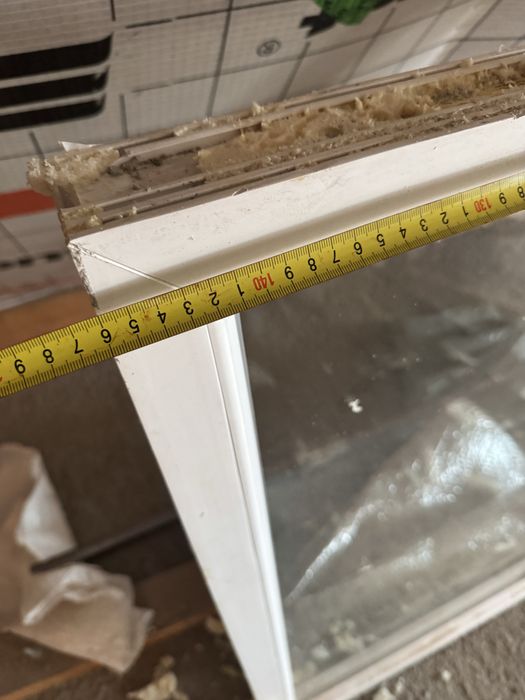Fereastra PVC alb 146x116cm