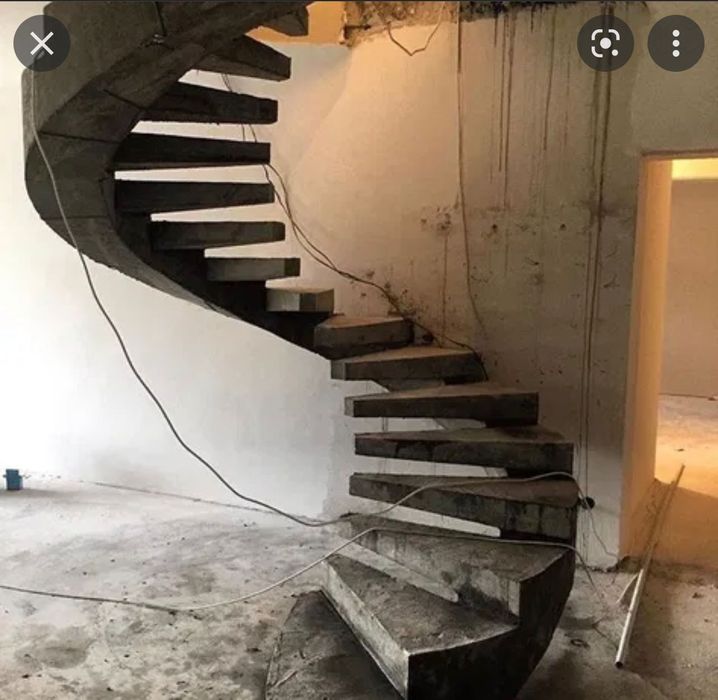 Лестница бетонная