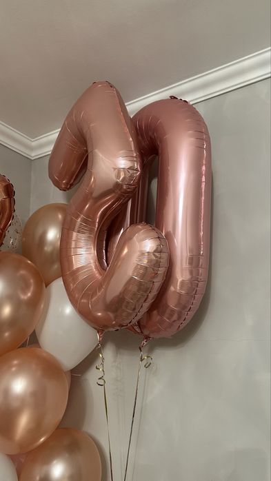 Шары гелиевые цифра