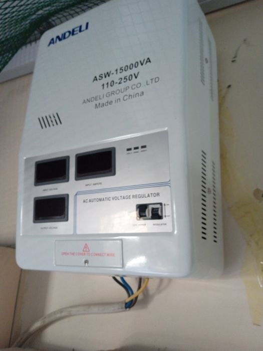 Стабилизатор 15кВт, ANDELI, стеновой