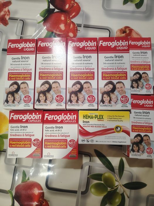 Feroglobin qon kopaytirish uchun Angliya N1
