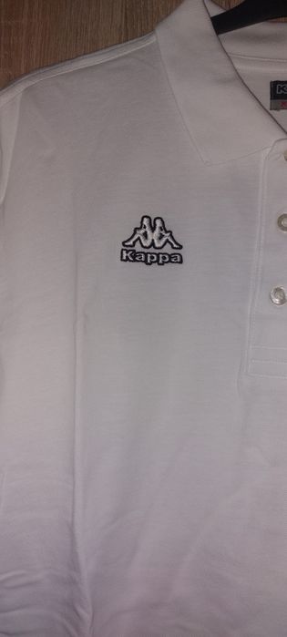 Tricouri Kappa Sport Alb - Roșu L XL 100 lei bucata