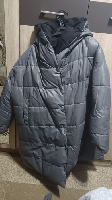 Продам пуховик двухстороний