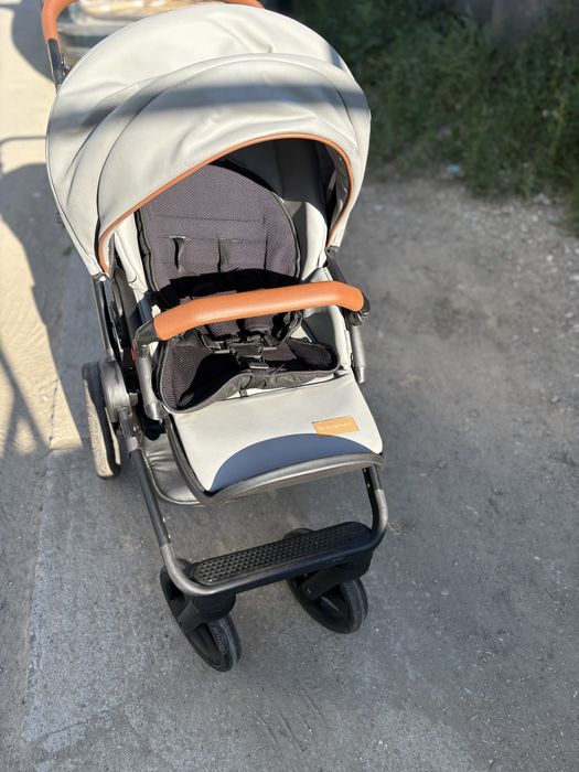 Carucior Krausman 3 in 1 Topaz Lux Grey