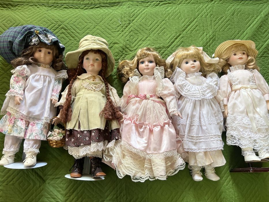 Колекционерски порцеланови кукли -ръчна изработка