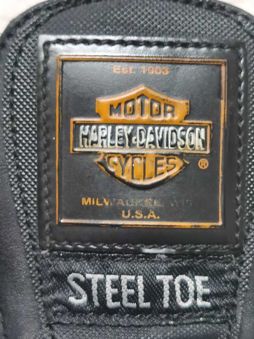 Ghete dama Harley Davidson piele bocanci moto chopper biker rocker