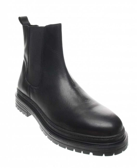 Ghete chelsea plain toe 44 premium ZIGN piele naturala moale