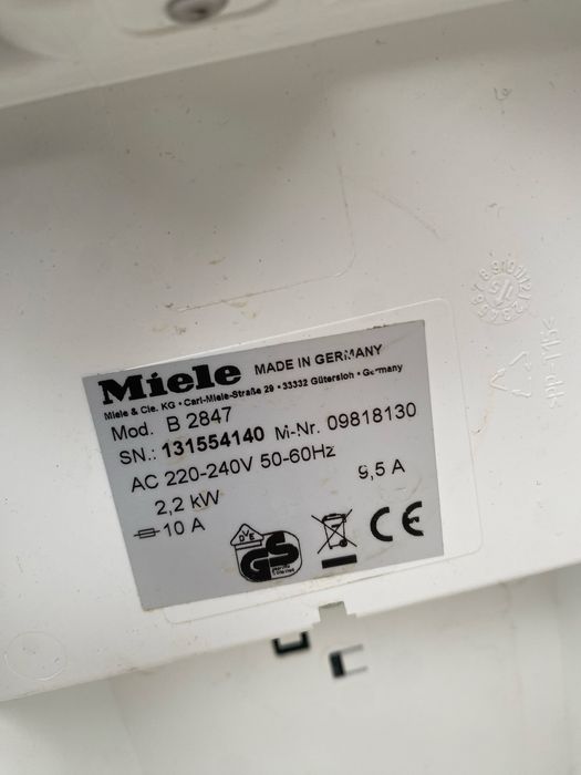 Statie calcat Miele