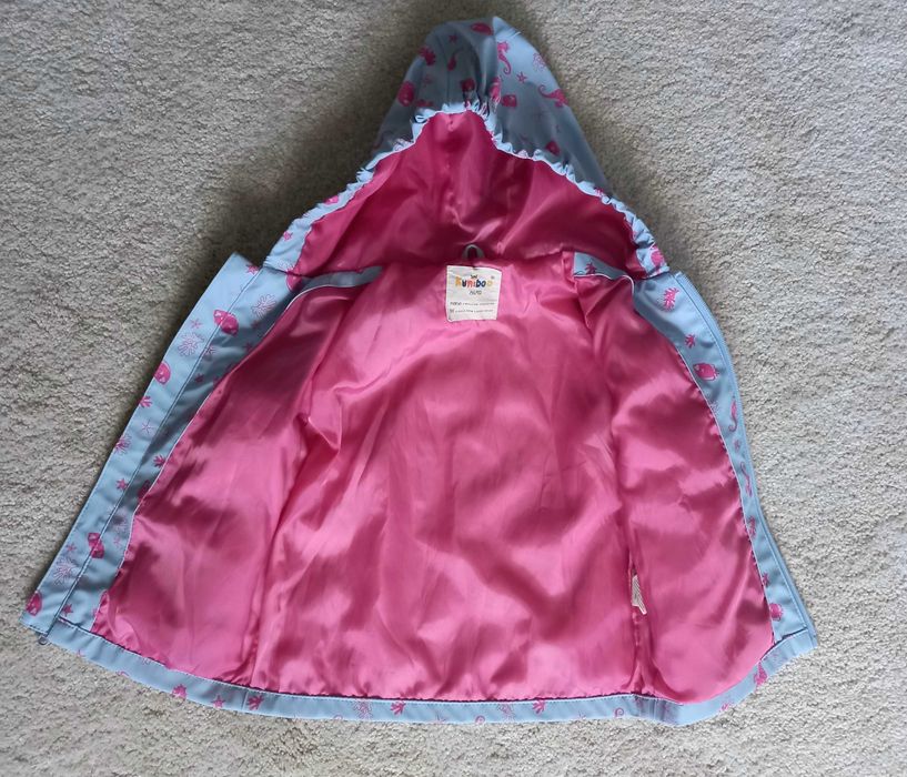 НОВО Kuniboo Детско Водоустойчиво яке за Момиче, размер 86/92