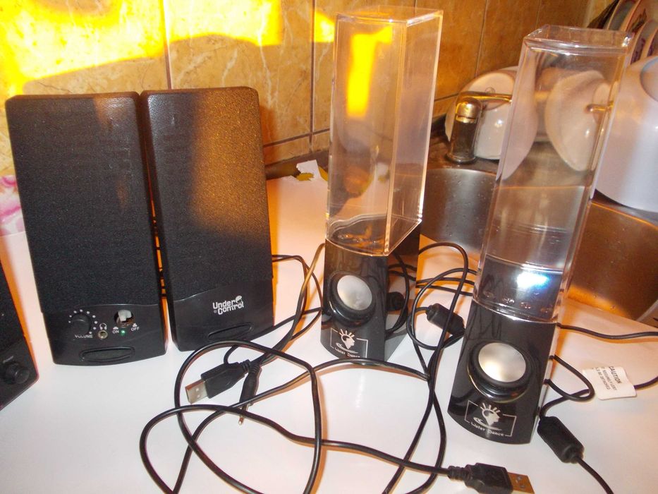 Baterii laptpo Acer, telefon Panasonic si boxe PC diferite