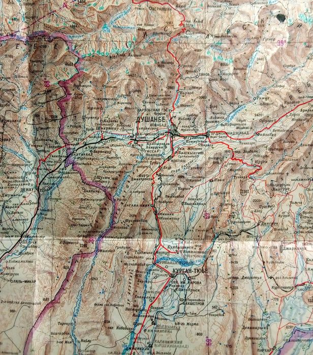 Геологические и географические карты